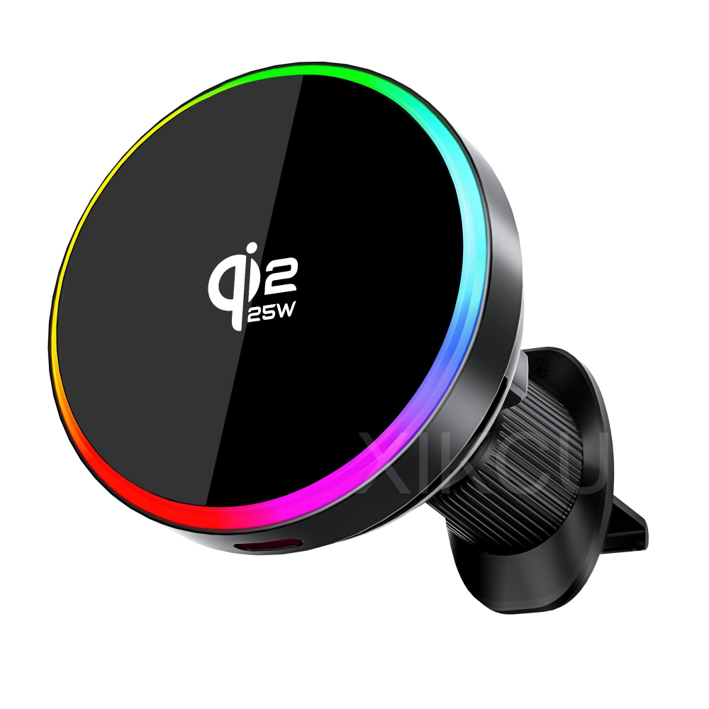 Magnetic Phone Holder For Car Vent - Qi2.2 25W Kabelloses Auto-Ladegerät für MagSafe