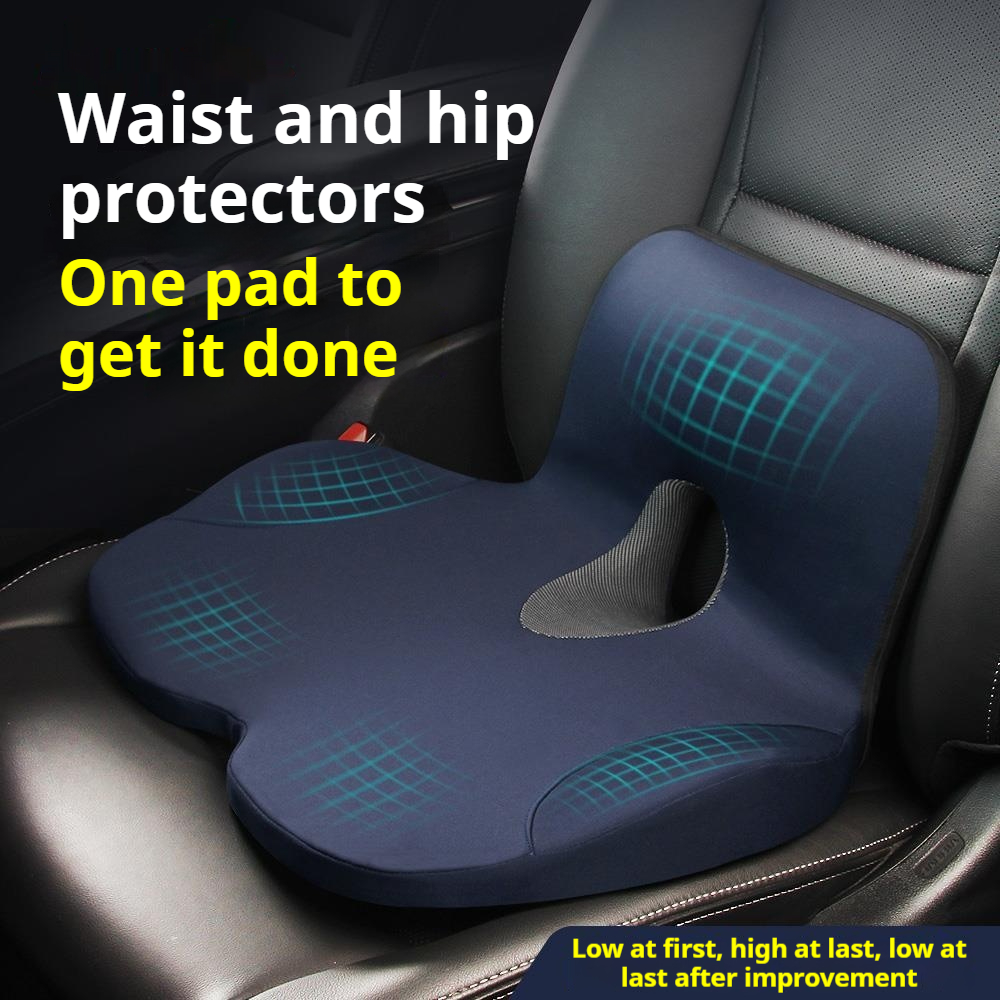Memory Foam Car Neck Pillow Lumbar Support - Auto Haupt Fahrersitz Booster Sitzkissen Memory