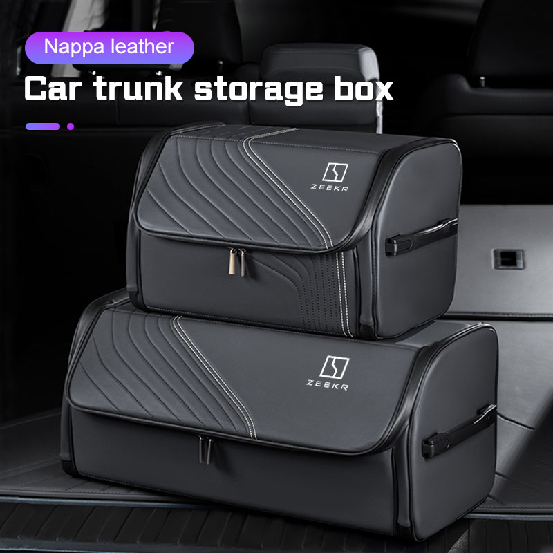 Car Trunk Organizer Foldable Storage Box - Kofferraum-Organizer-Box für ZEEKR 7X001 007 009
