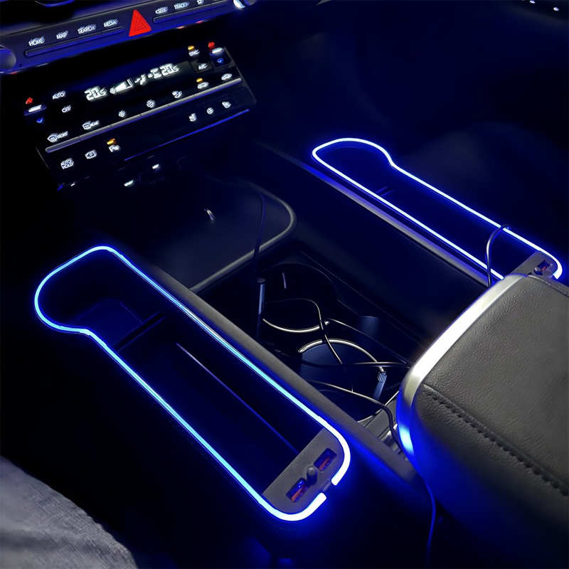 Seat Gap Filler Organizer With Usb Charger - LED Autositz Spalt Aufbewahrungsbox Auto Organizer