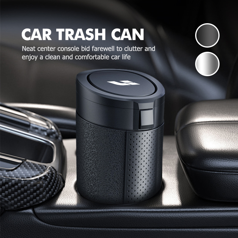 Waterproof Car Trash Can With Lid - Auto-Mülleimer, langlebig, wasserdicht, ABS-Abfallbehälter für Leading