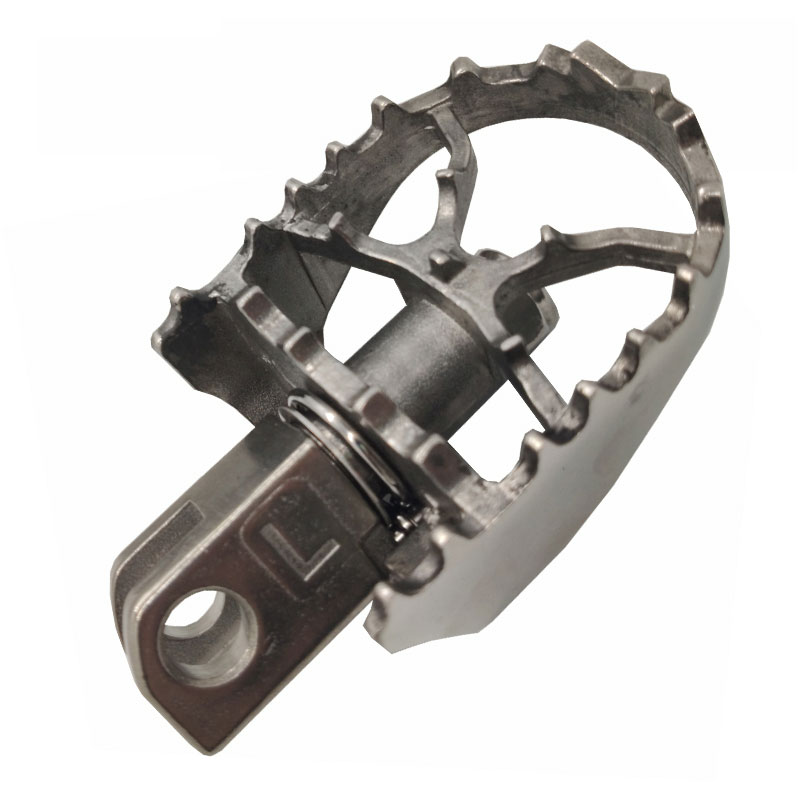 Motorcycle Parts - Automatisch klappbares Fußrasten-Design mit Pedalmotor für