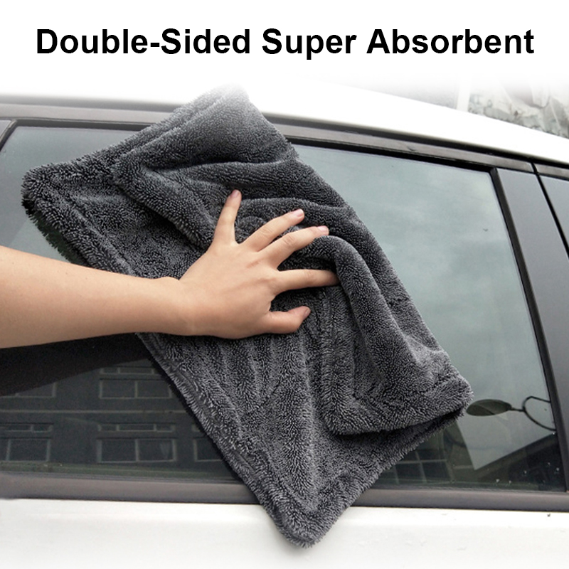 Autowaschhandtuch, 1200 g/m2,  – Microfiber Car Drying Towel Super Absorbent Bewertung und Preis