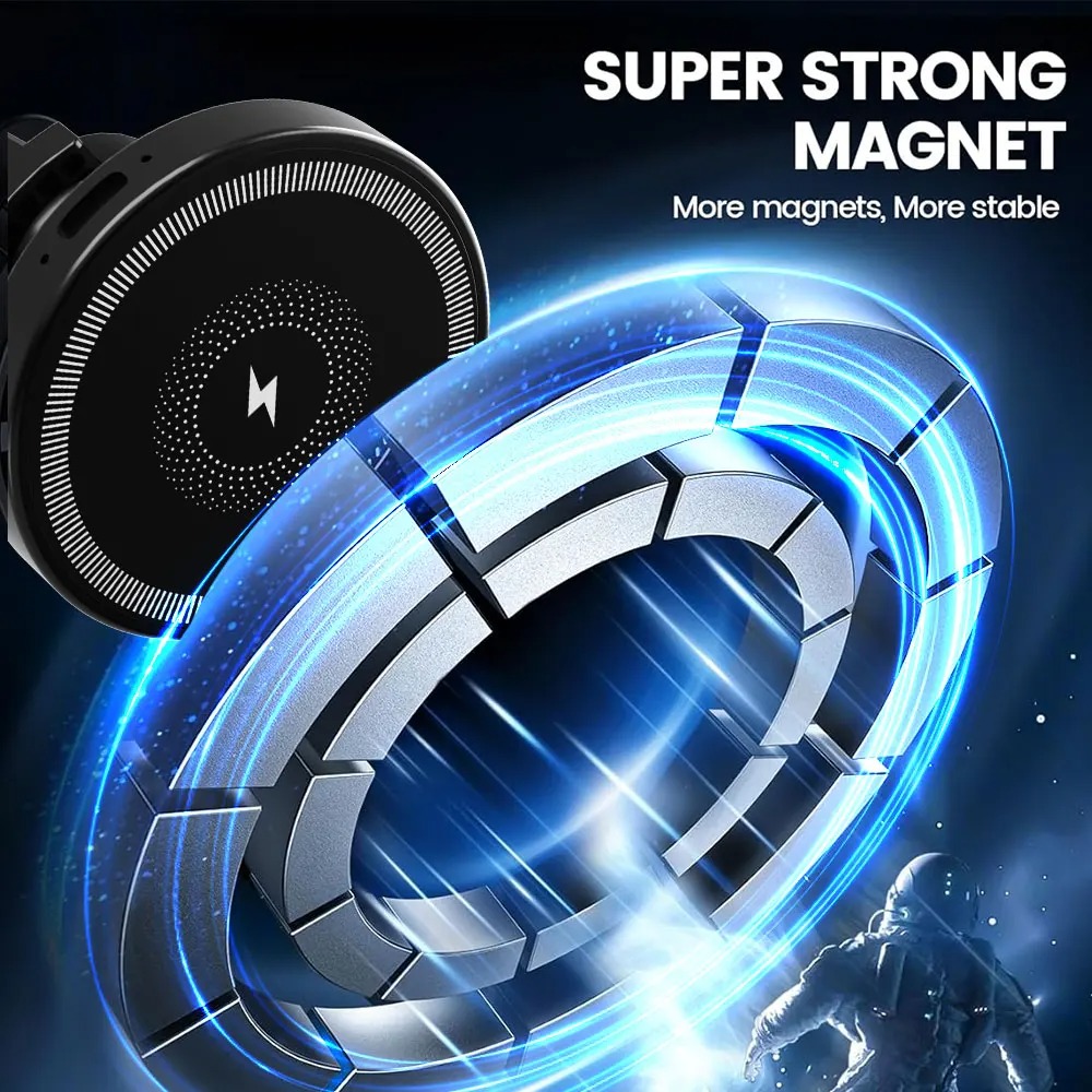 Magnetisches kabelloses Auto-L – Wireless Car Charger Mount Fast Charging Bewertung und Preis