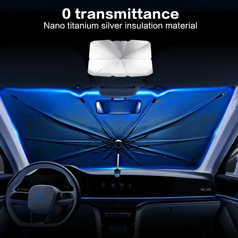 Auto-Sonnenschutz Windschutzsc – Car Sunshade Windshield Umbrella Foldable Bewertung und Preis