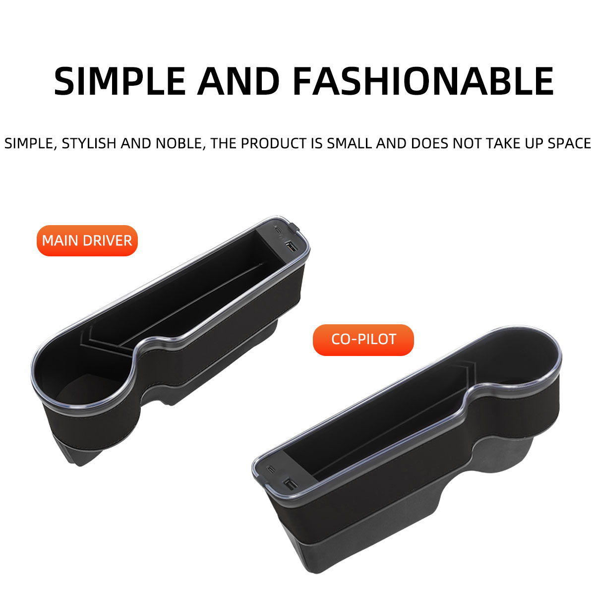 Auto-Sitzspalt-Füller mit Getr – Seat Gap Filler Organizer With Usb Charger Bewertung und Preis