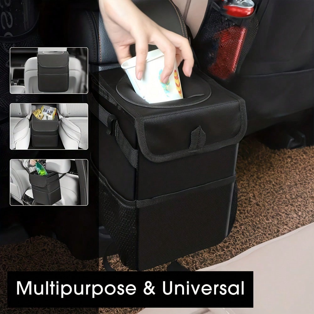 Tragbarer, wasserdichter Auto- – Waterproof Car Trash Can With Lid Bewertung und Preis