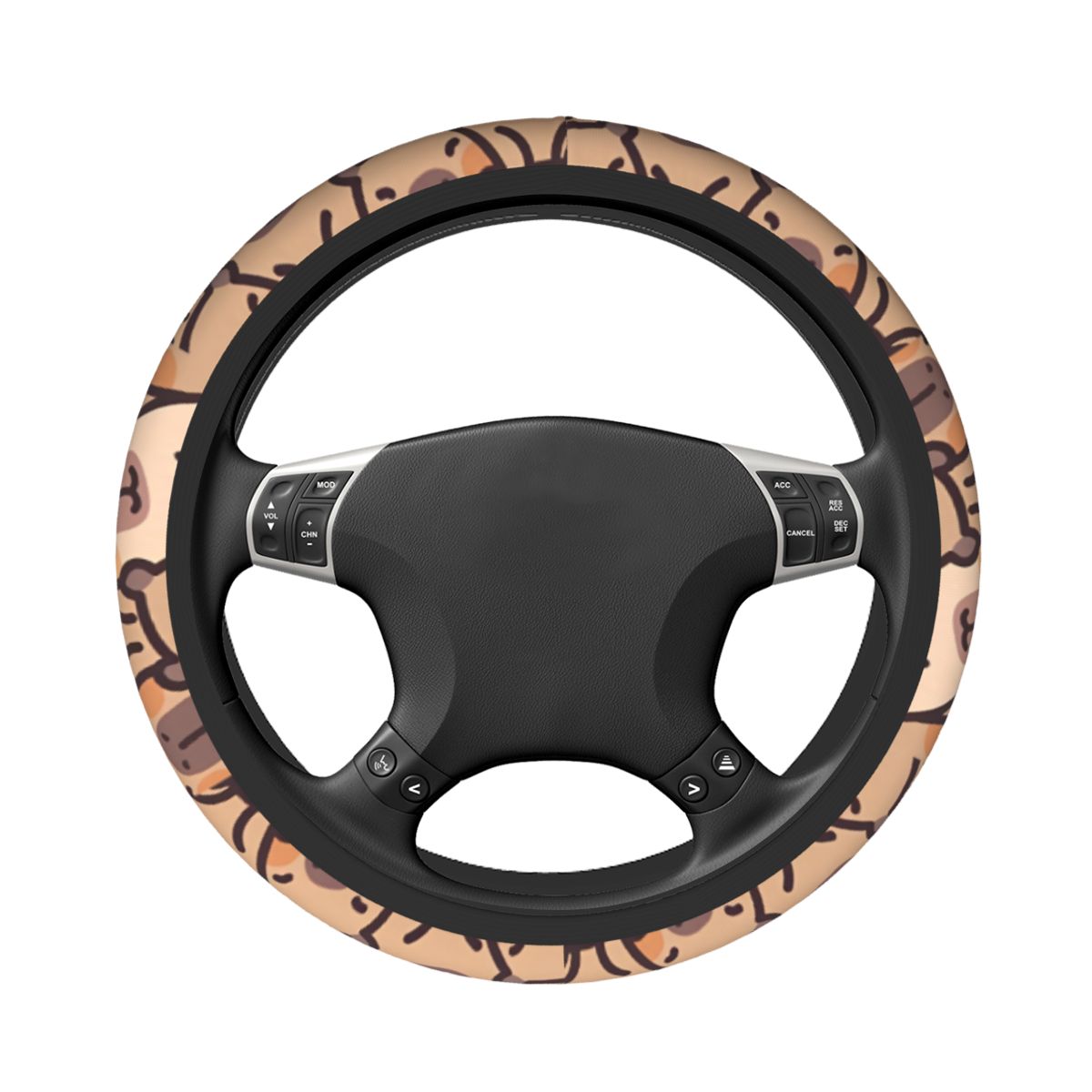 Kawaii Anime Capybara Auto Len – Car Steering Wheel Cover Anti Slip Breathable Bewertung und Preis