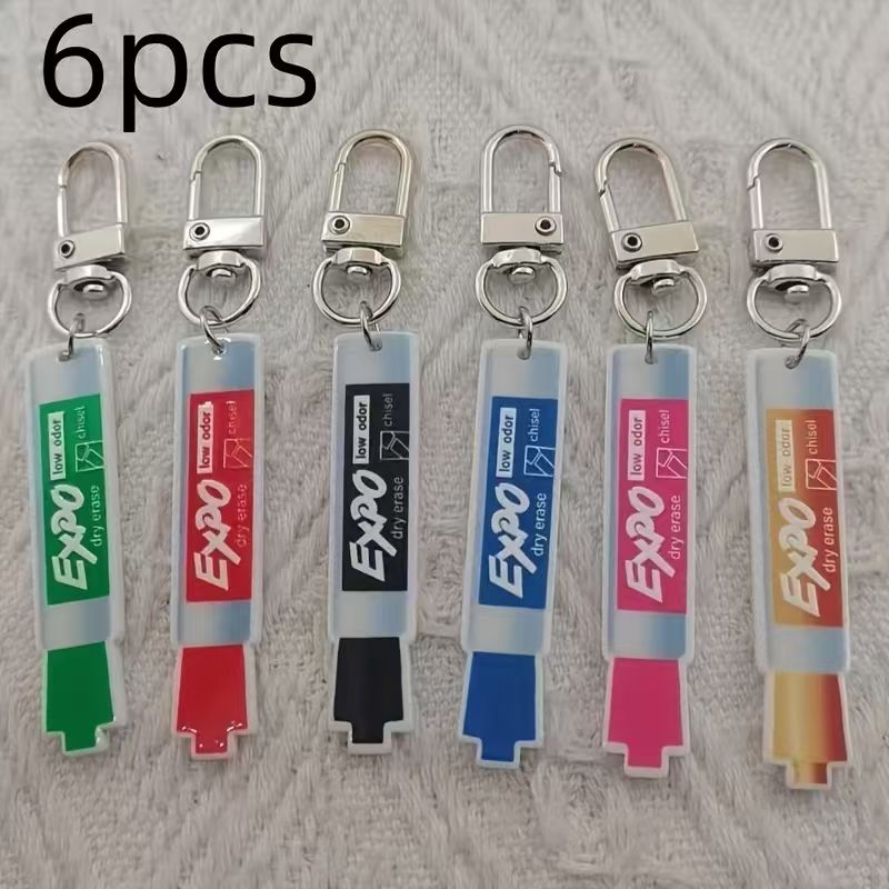 6 Stück Acryl-Stift-Schlüssela – Car Accessories Bewertung und Preis
