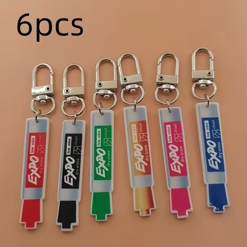 6 Stück Acryl-Stift-Schlüssela – Car Accessories Bewertung und Preis