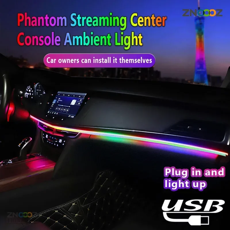 Znoooz 140cm Auto Umgebungs li – Led Ambient Interior Car Lights App Control Bewertung und Preis