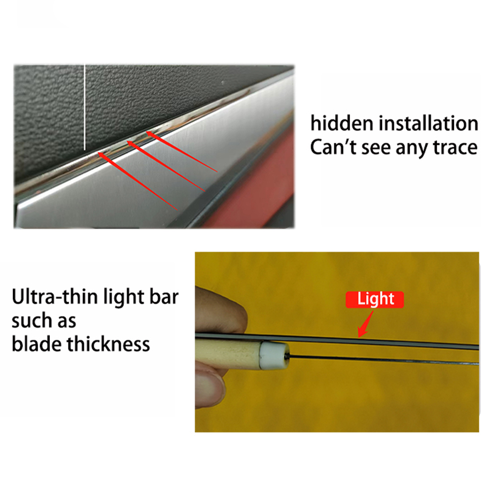 Auto-Ambientebeleuchtungs-Set  – Led Ambient Interior Car Lights App Control Bewertung und Preis