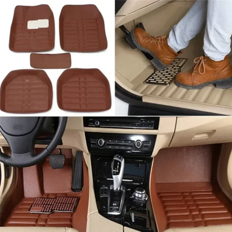5 stücke Premium Einfach Saube – Car Floor Mats Universal Waterproof Leather Bewertung und Preis