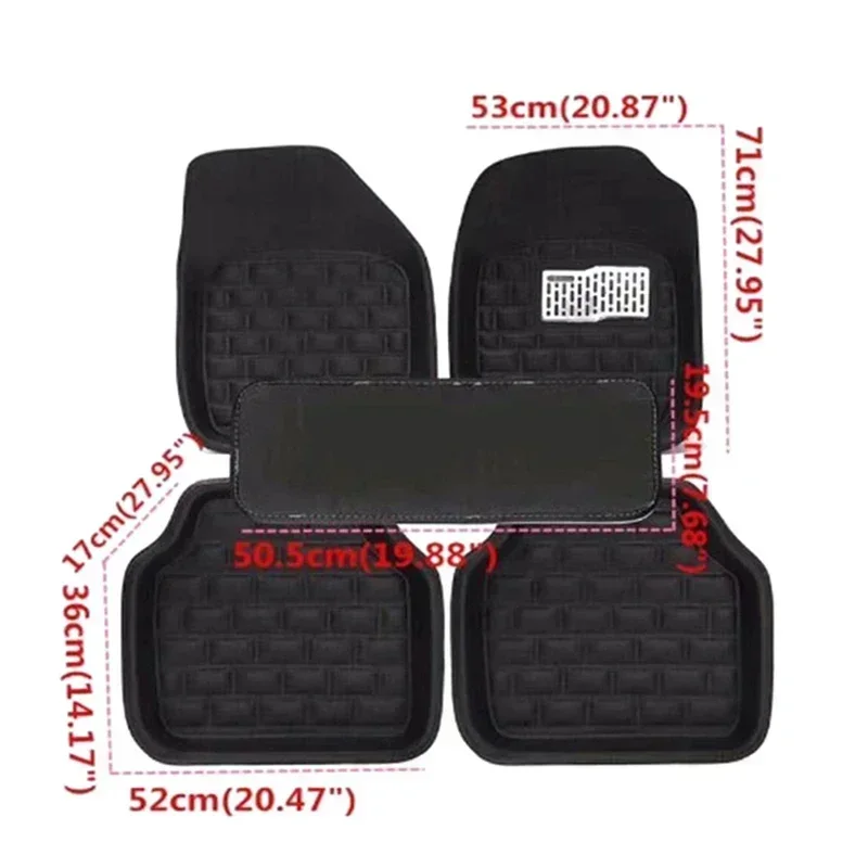 5 stücke Premium Einfach Saube – Car Floor Mats Universal Waterproof Leather Bewertung und Preis