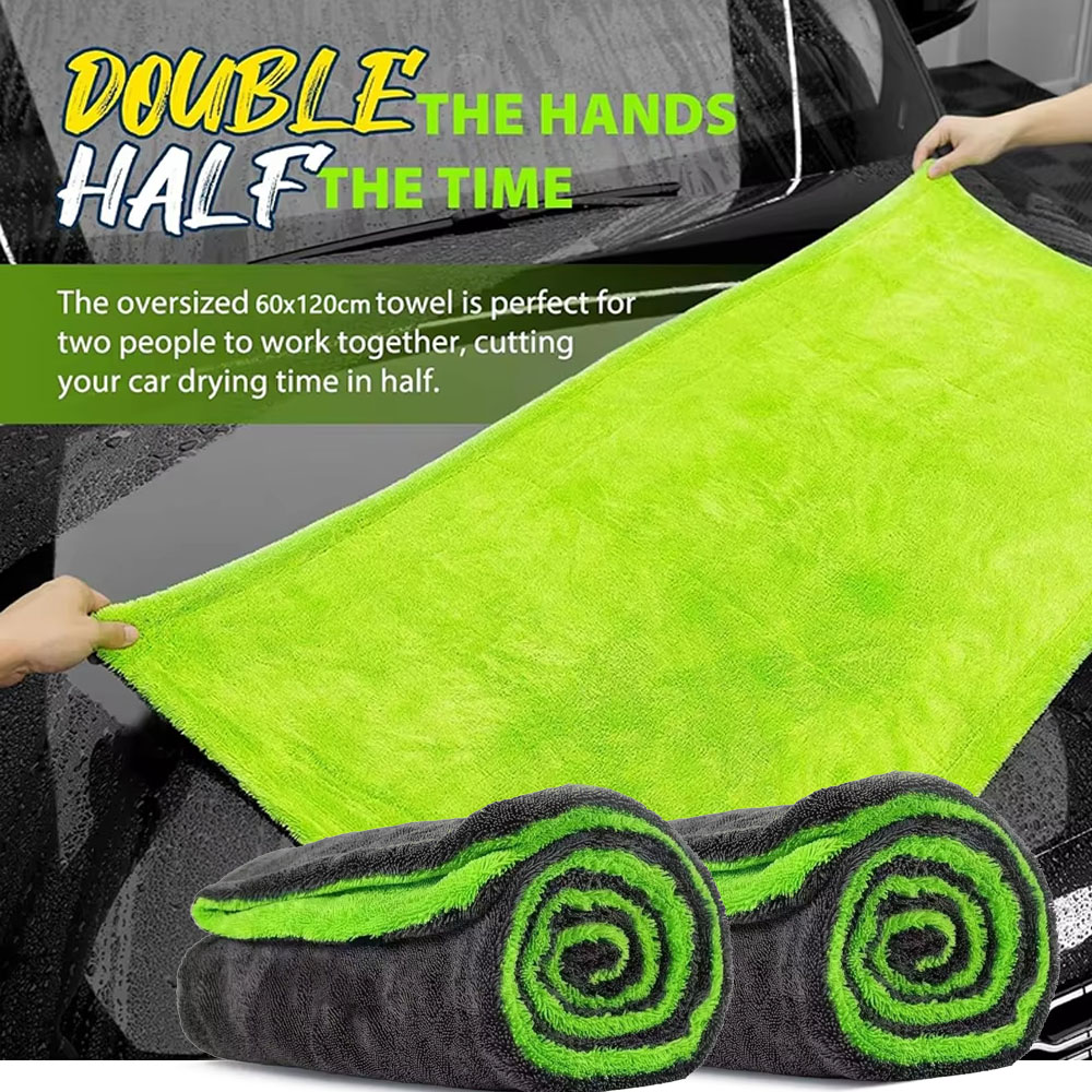 Ultra-Dickes Mikrofaser-Autowa – Microfiber Car Drying Towel Super Absorbent Bewertung und Preis