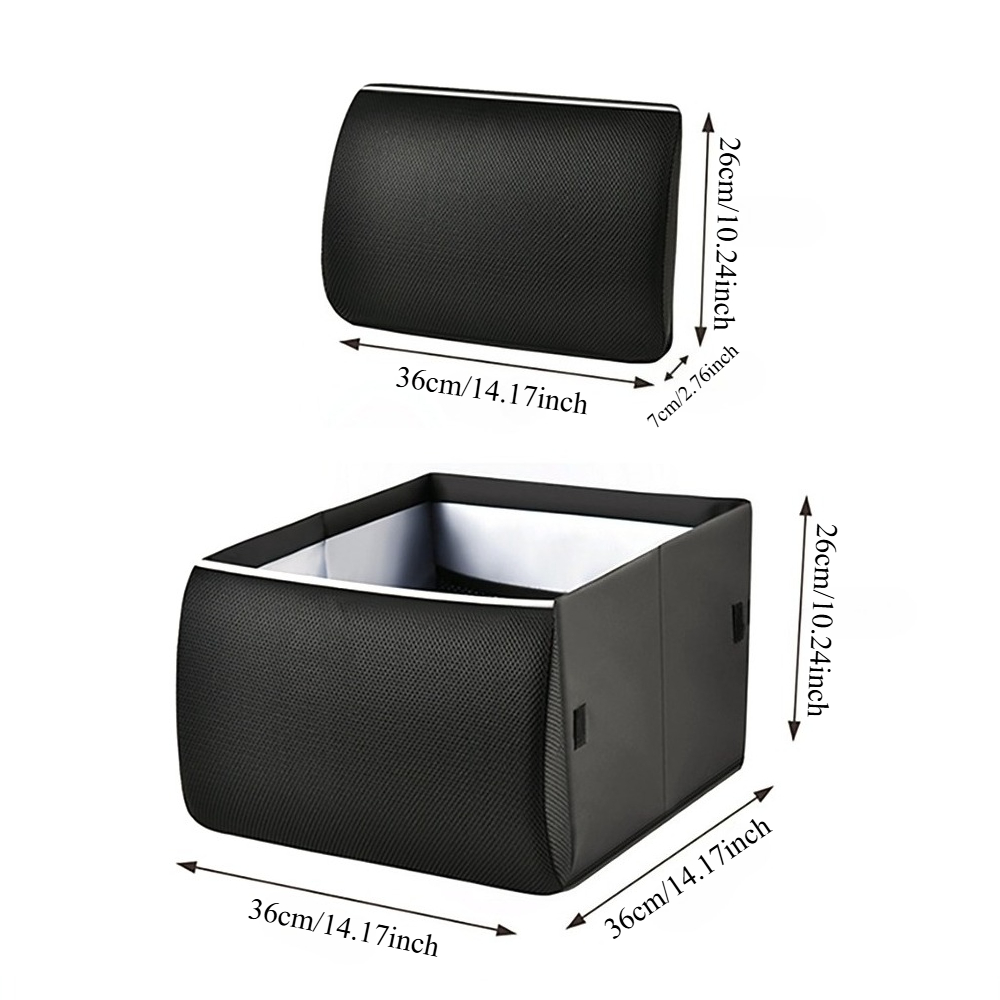 2-in-1 Multifunktionales Auto- – Car Trunk Organizer Foldable Storage Box Bewertung und Preis