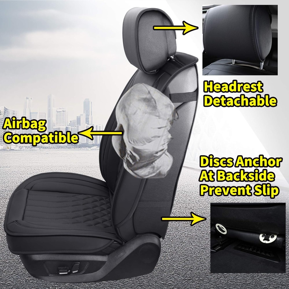 5-teilige Autositzbezüge, komp – Leather Car Seat Covers Full Set Universal Bewertung und Preis
