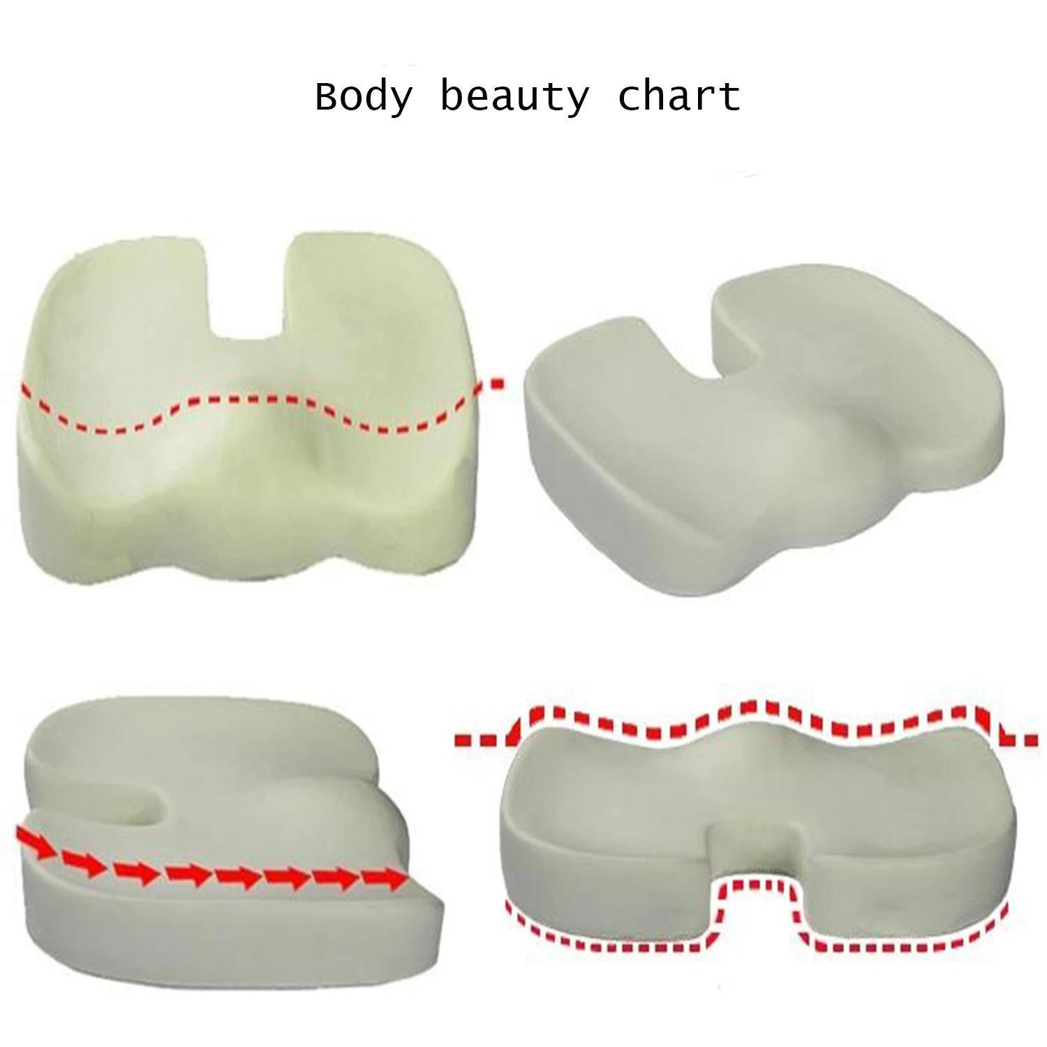 Sitzkissen Büro Auto Sitzkisse – Memory Foam Car Neck Pillow Lumbar Support Bewertung und Preis
