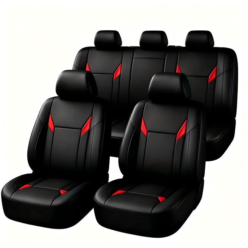 Universell Passende PU-Leder A – Leather Car Seat Covers Full Set Universal Bewertung und Preis