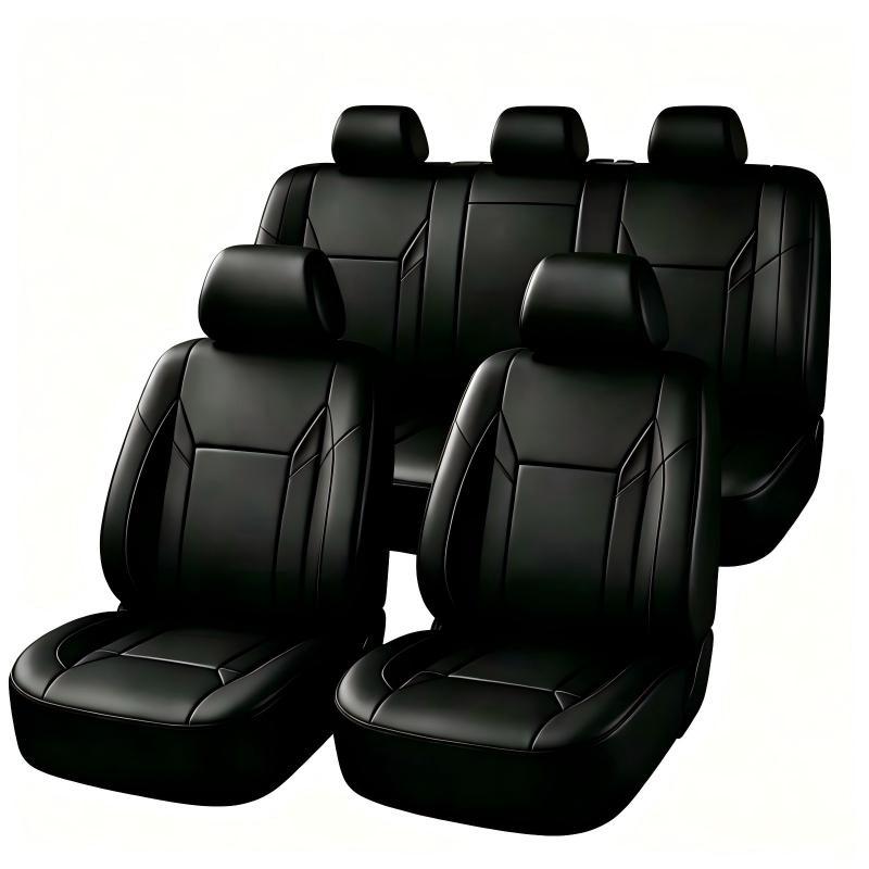 Universell Passende PU-Leder A – Leather Car Seat Covers Full Set Universal Bewertung und Preis