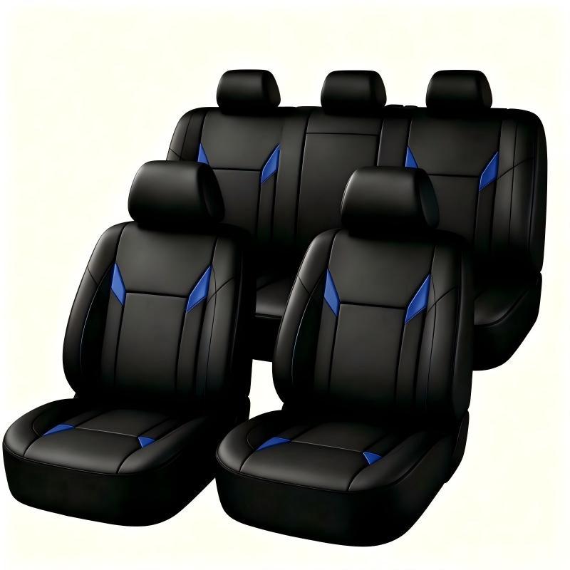 Universell Passende PU-Leder A – Leather Car Seat Covers Full Set Universal Bewertung und Preis
