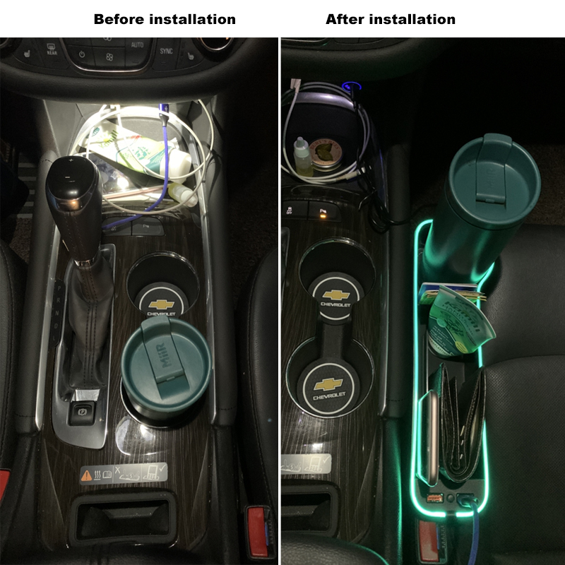 LED Autositz Spalt Aufbewahrun – Seat Gap Filler Organizer With Usb Charger Bewertung und Preis
