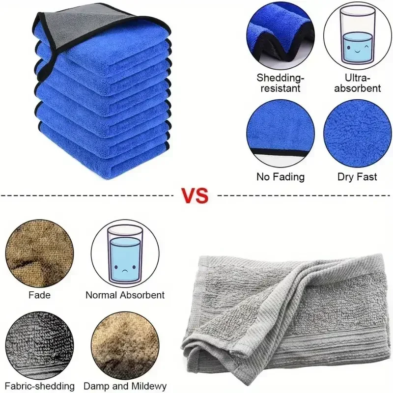Mikrofaser-Reinigungstuch, ext – Microfiber Car Drying Towel Super Absorbent Bewertung und Preis