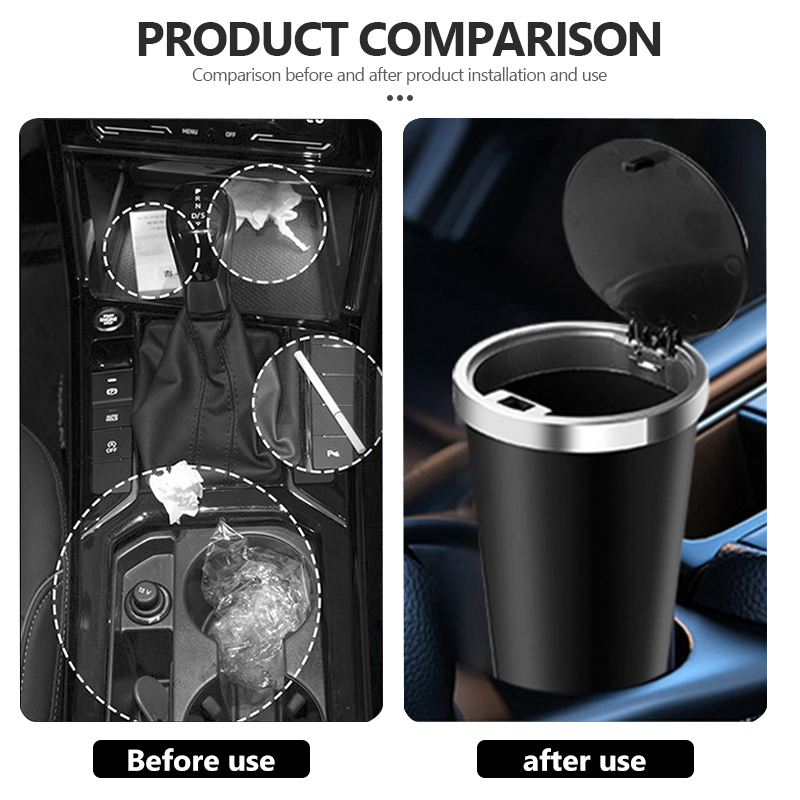 Auto-Mülleimer Mini Wasserdich – Waterproof Car Trash Can With Lid Bewertung und Preis