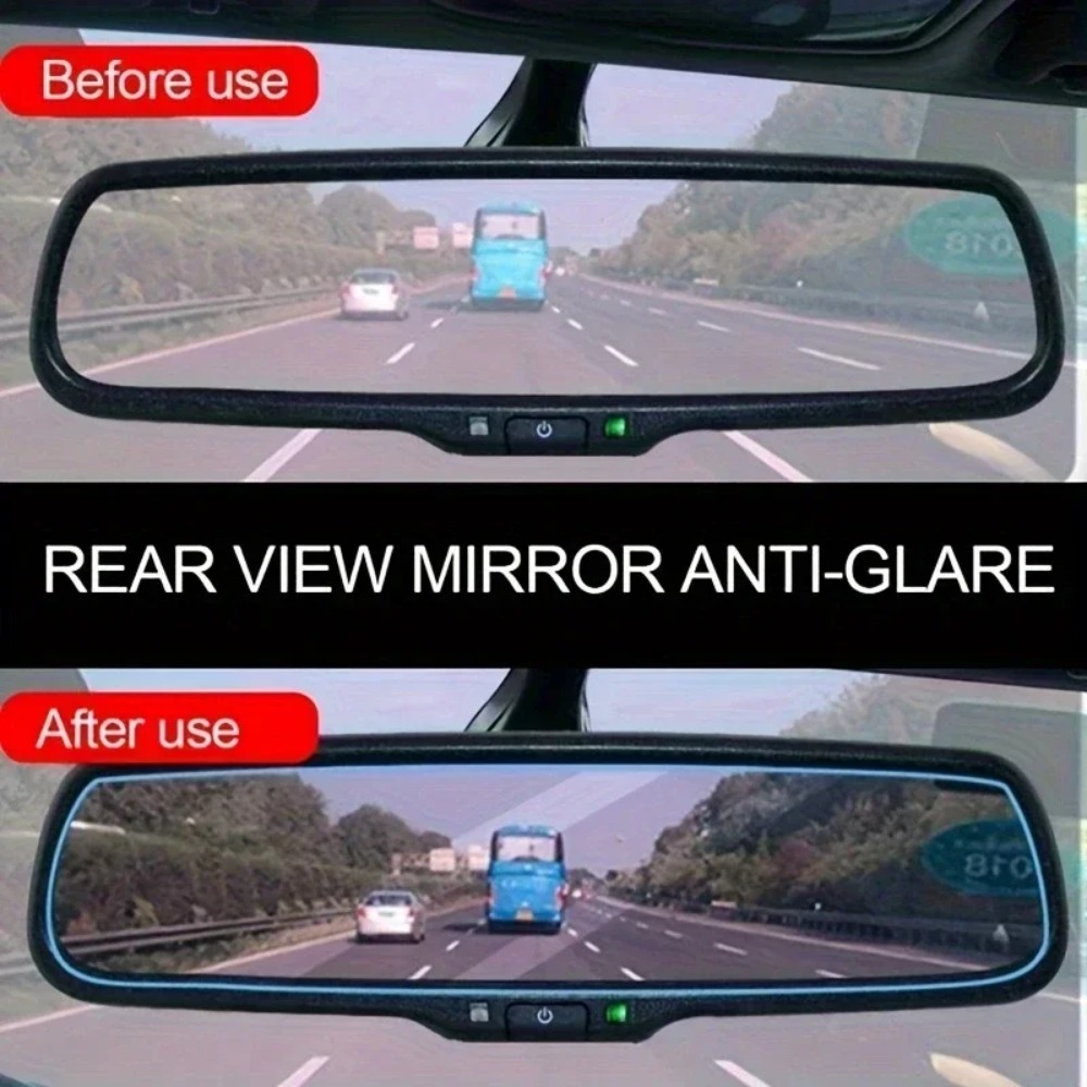 KKJOY Anti-Blendfolie für Auto – Anti Glare Car Rearview Mirror Film Bewertung und Preis