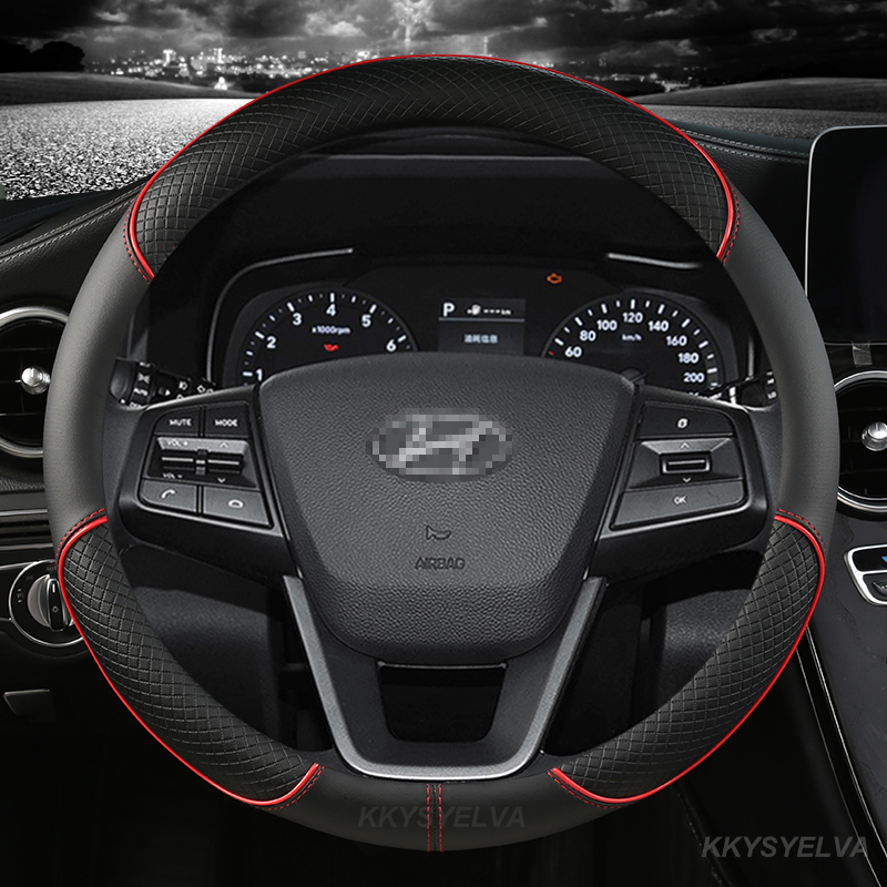 Mikrofaser Leder Auto Lenkrad  – Car Steering Wheel Cover Anti Slip Breathable Bewertung und Preis