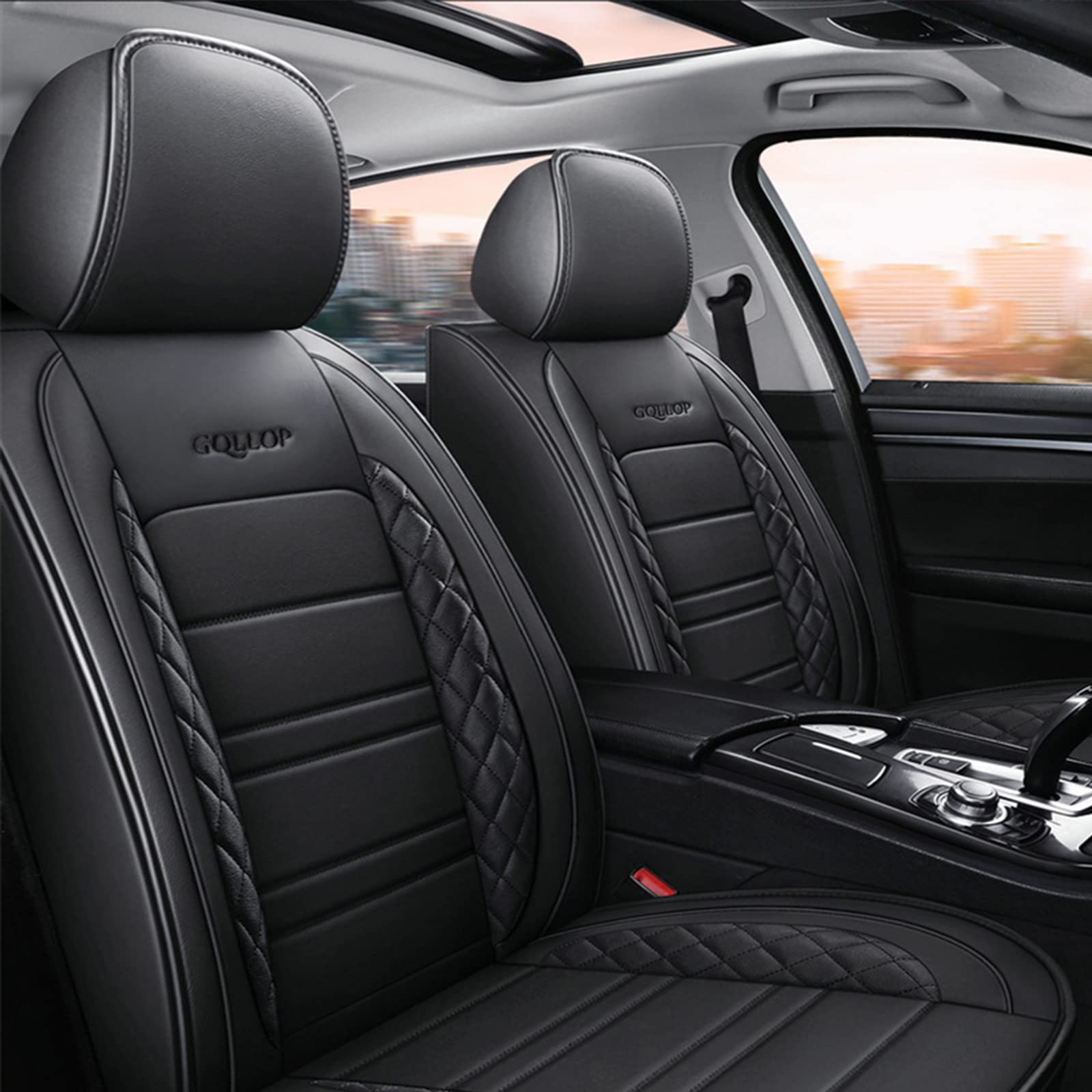 Auto-Sitzkissenbezug, PU-Leder – Leather Car Seat Covers Full Set Universal Bewertung und Preis