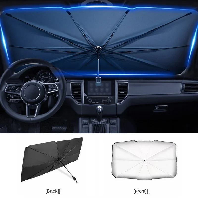 Auto-Windschutzscheiben-Sonnen – Car Sunshade Windshield Umbrella Foldable Bewertung und Preis