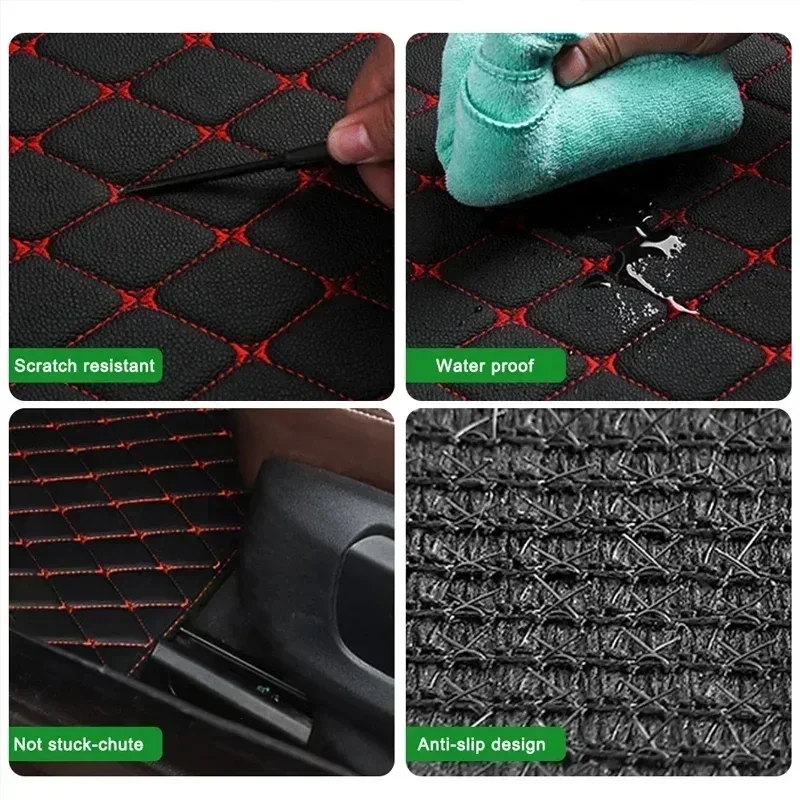 Auto-Fußmatten 4-teilig Univer – Car Floor Mats Universal Waterproof Leather Bewertung und Preis