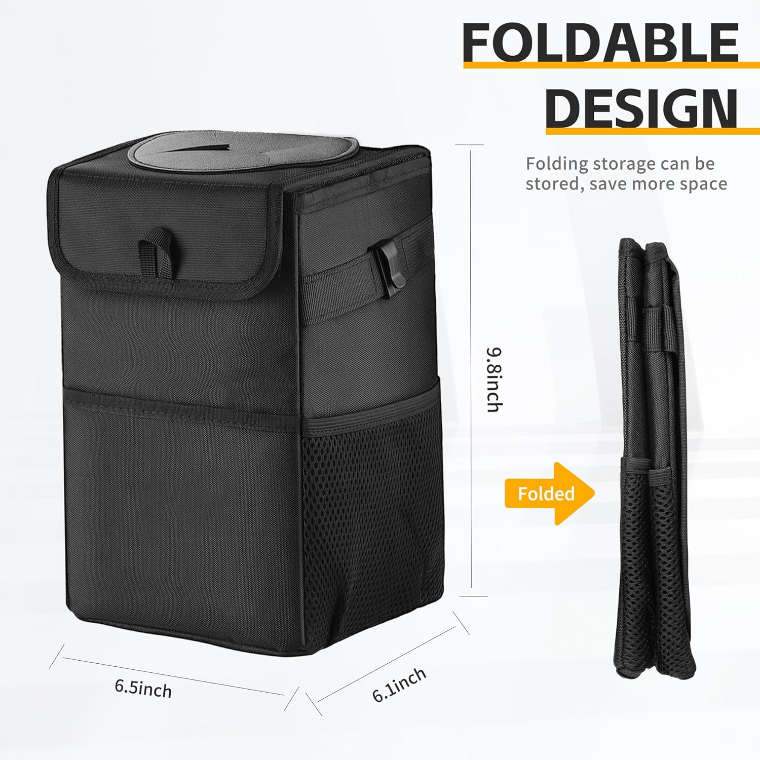 3-in-1-Autoprülleimer mit Deck – Waterproof Car Trash Can With Lid Bewertung und Preis