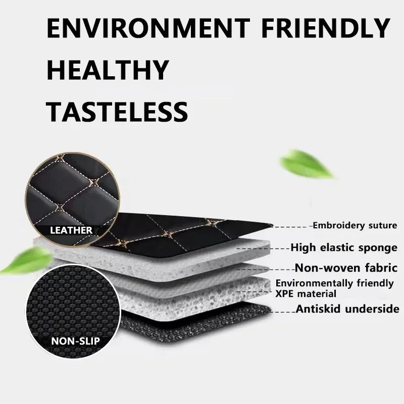 Leder Auto Fußmatten Für Jeep  – Car Floor Mats Universal Waterproof Leather Bewertung und Preis