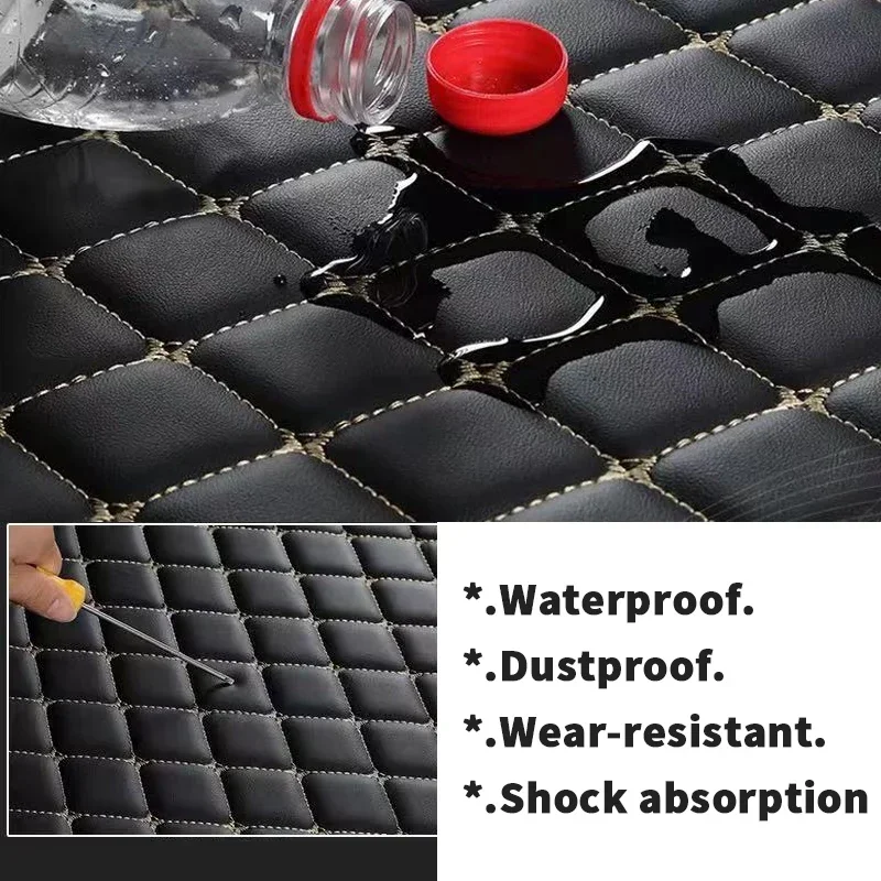 Leder Auto Fußmatten Für Jeep  – Car Floor Mats Universal Waterproof Leather Bewertung und Preis