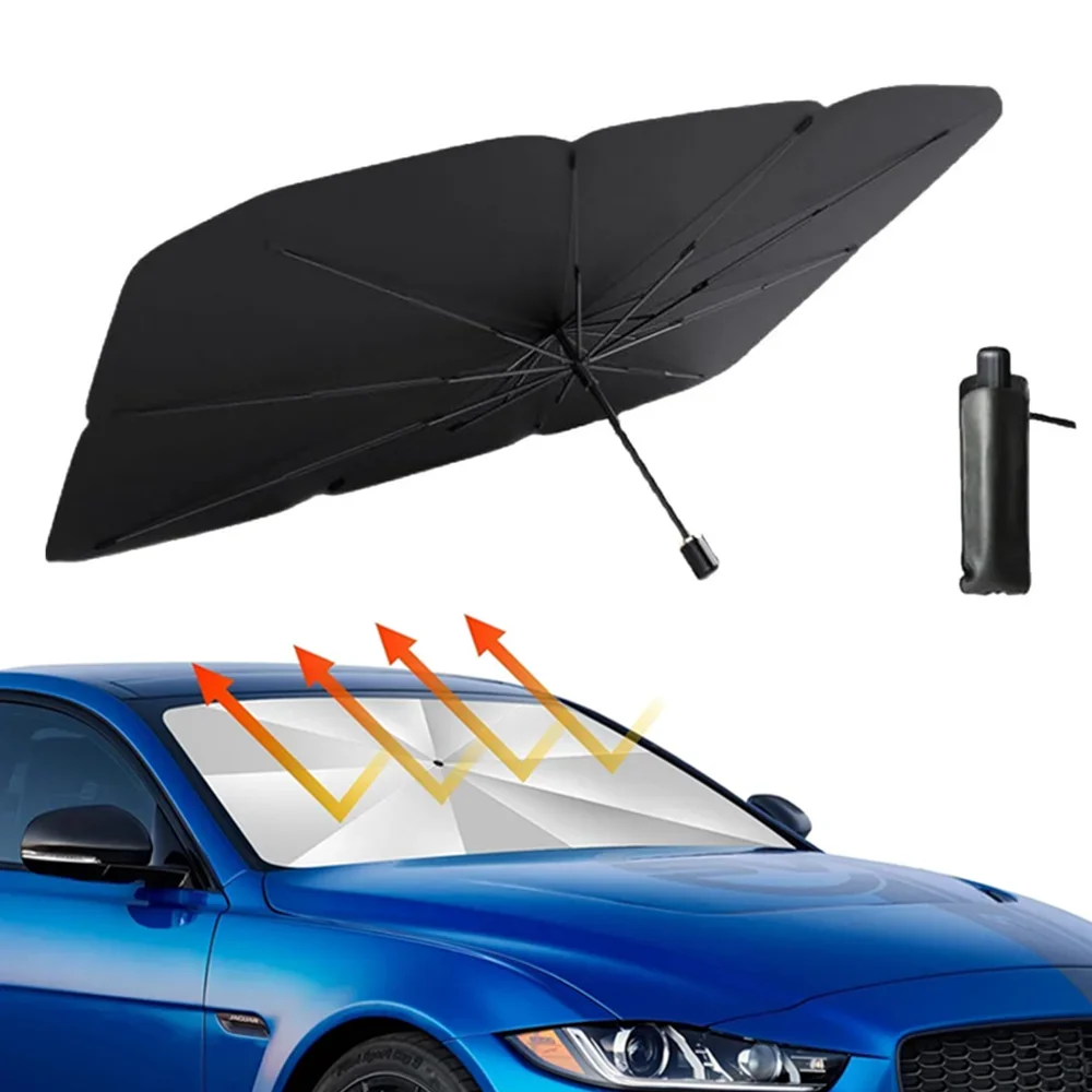 Tragbarer Auto-Sonnenschutz-Sc – Car Sunshade Windshield Umbrella Foldable Bewertung und Preis