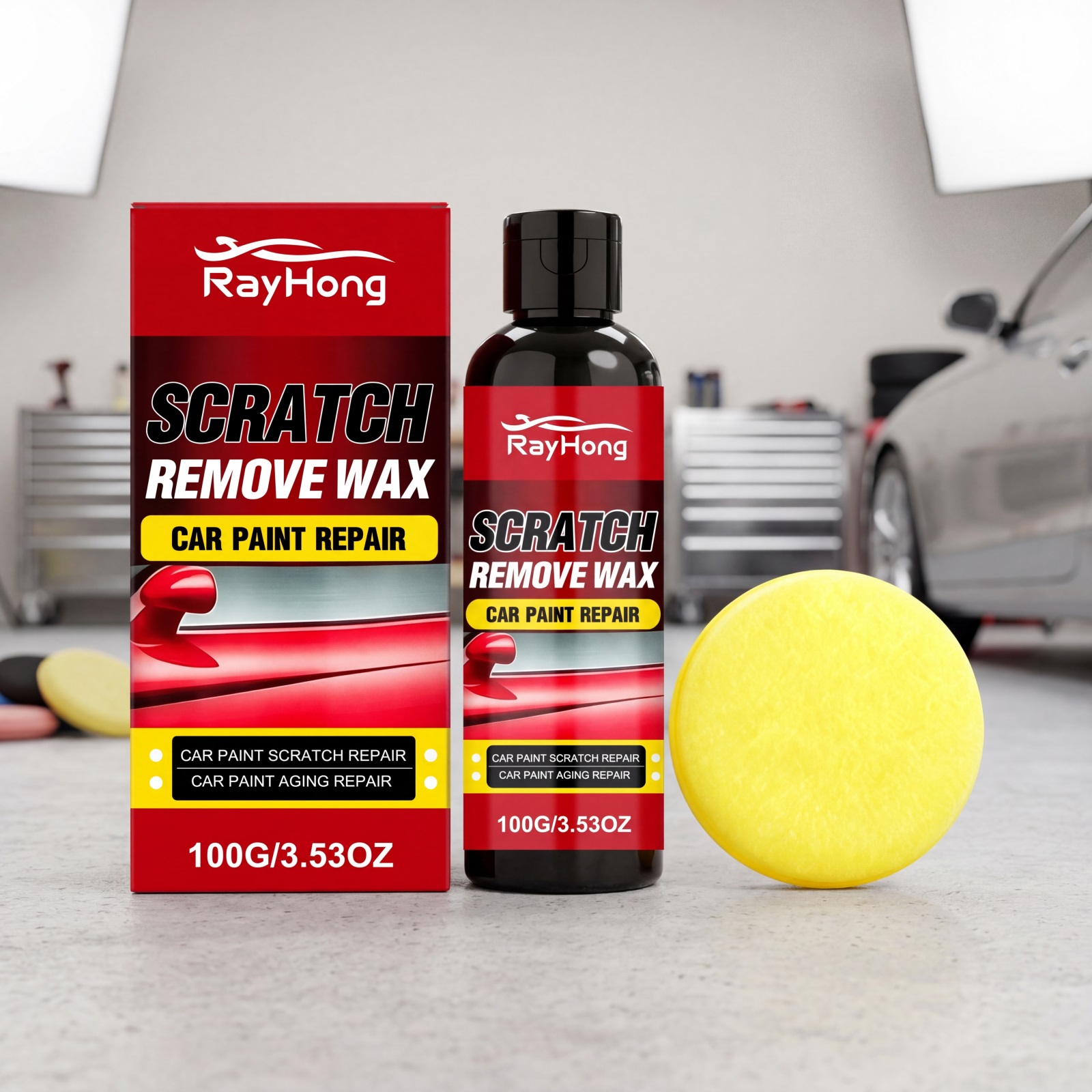 Auto-Kratzer-Reparaturpaste en – Car Scratch Repair Polishing Wax Paste Bewertung und Preis