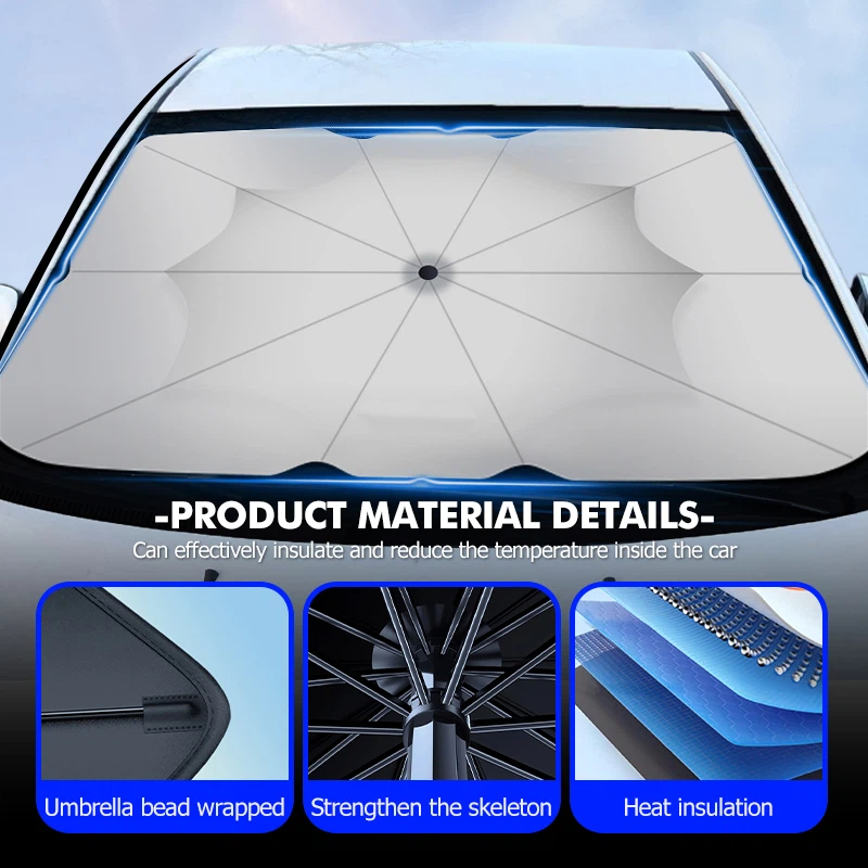Auto-Sonnenschutz, faltbarer W – Car Sunshade Windshield Umbrella Foldable Bewertung und Preis