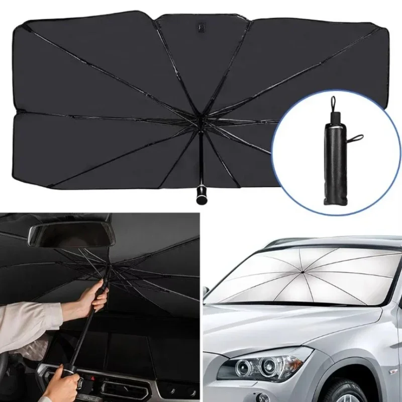 Auto-Sonnenschutz, faltbarer W – Car Sunshade Windshield Umbrella Foldable Bewertung und Preis