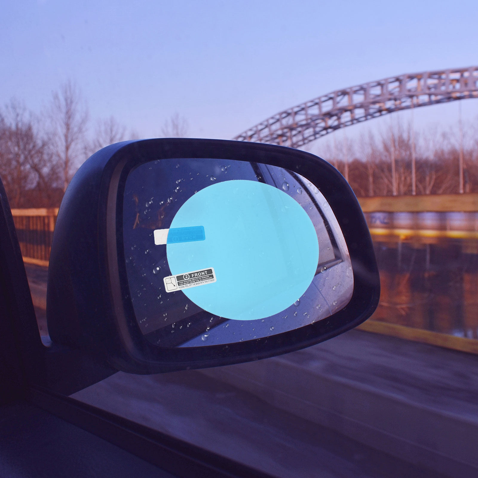 1 Paar Auto-Rückspiegelfolie,  – Anti Glare Car Rearview Mirror Film Bewertung und Preis